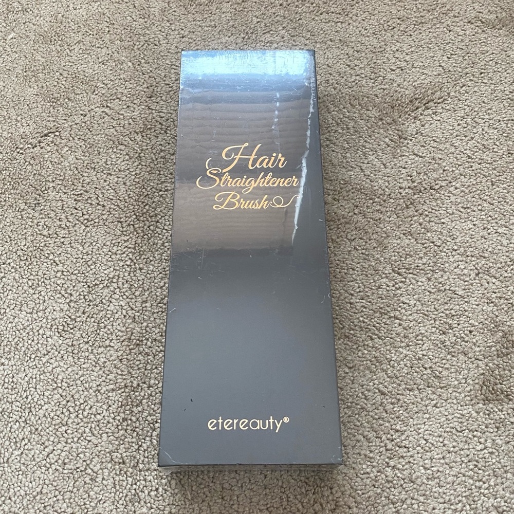 ETEREAUTY Durable Electric Hair Straightener Brush